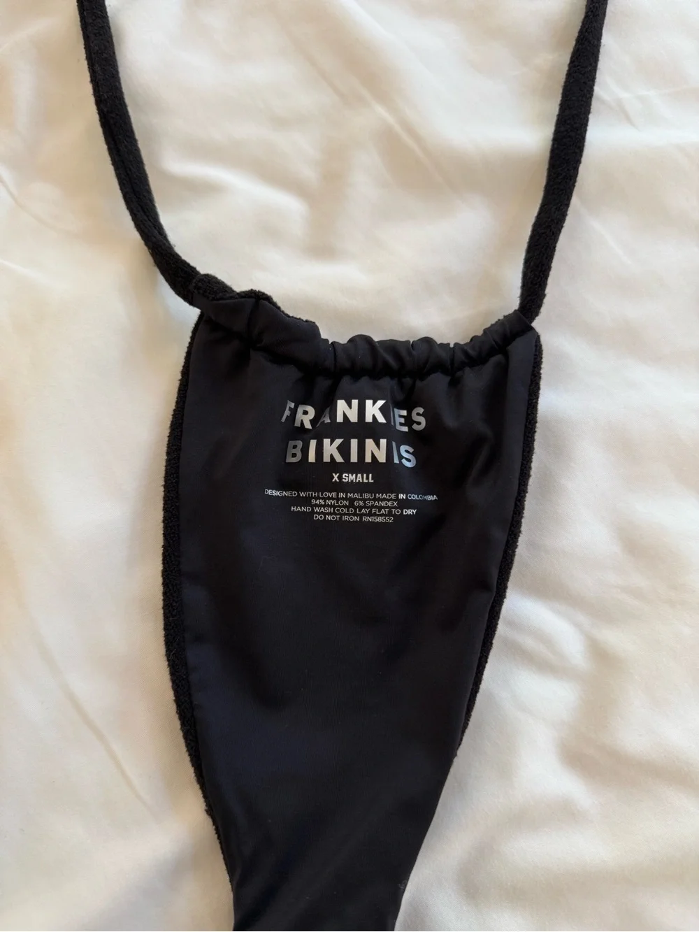 Frankie’s Bikinis Criss Cross Terry Bikini